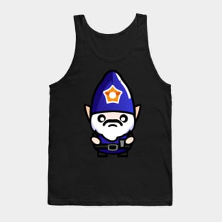 Police Gnome Kawaii Tank Top